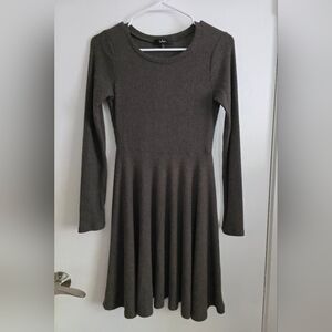 Lulus Greyish Olive Dress